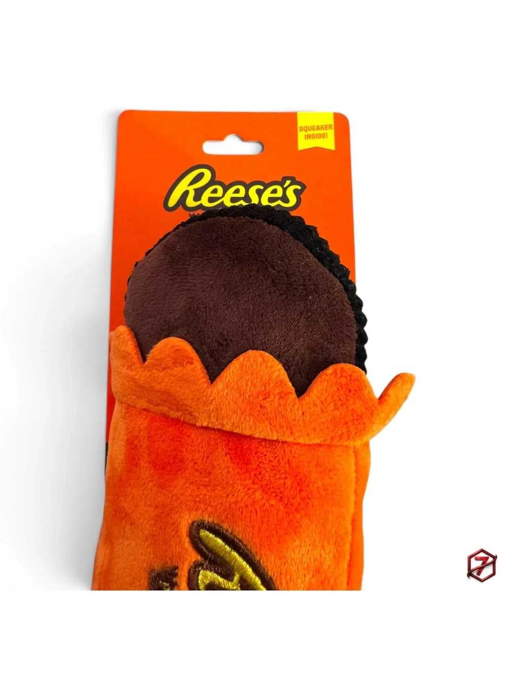 Hershey’s & Reese’s Dog Toy 2-Piece Plush Squeaker Bundle New Candy Toys